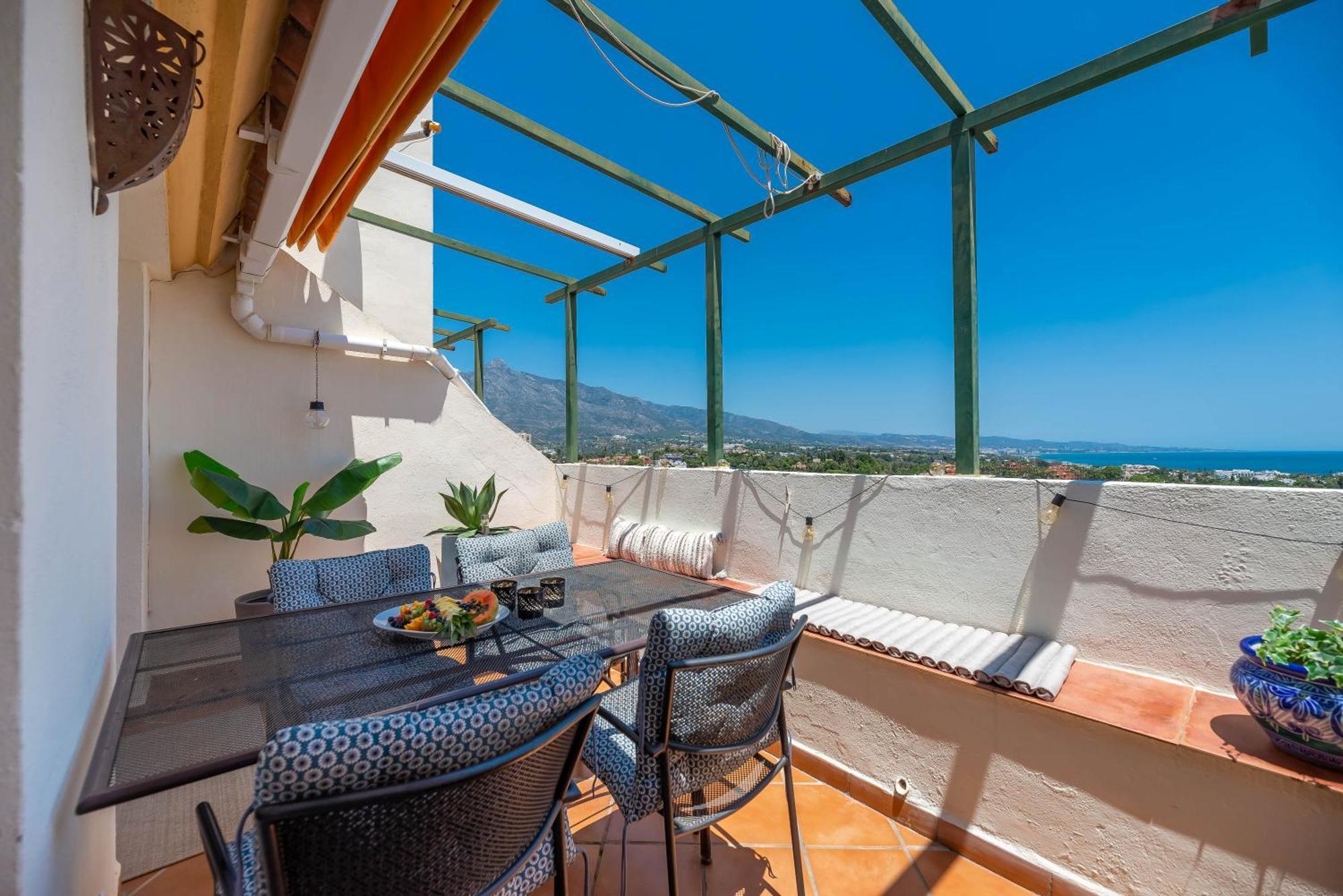 شقة Elegant 2 Bdrm Penthouse With Bbq And Pools ماربيا المظهر الخارجي الصورة