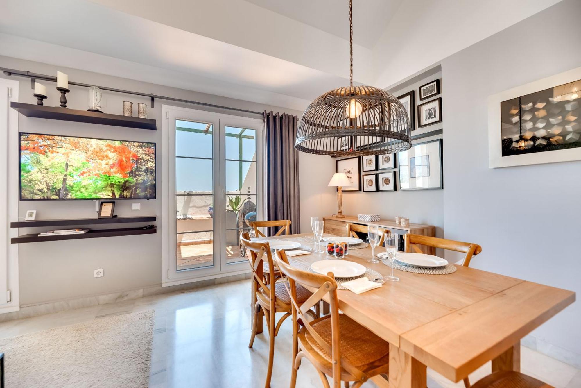 شقة Elegant 2 Bdrm Penthouse With Bbq And Pools ماربيا المظهر الخارجي الصورة